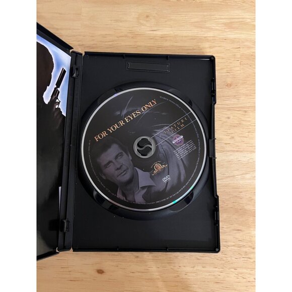 For Your Eyes Only 1981 DVD Roger Moore James Bond Action Thriller Pre-Owned - Picture 3 of 4